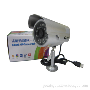 Best Selling Products IR Array CCTV Camera 0.3MP CMOS SD Card Bullet Camera with Waterproof Function
